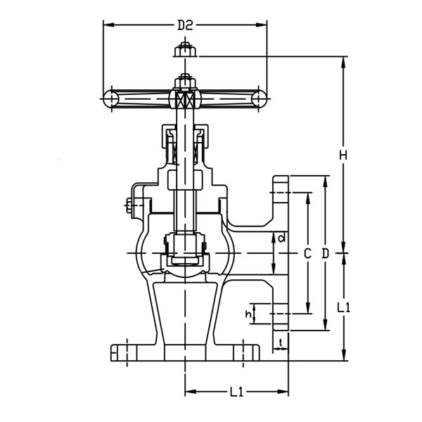 CBT4015-2005 J Type Flange Aluminum Bronze Stop Check Valve.jpg